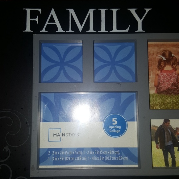 Family Black picture frame - Picture 5 of 8